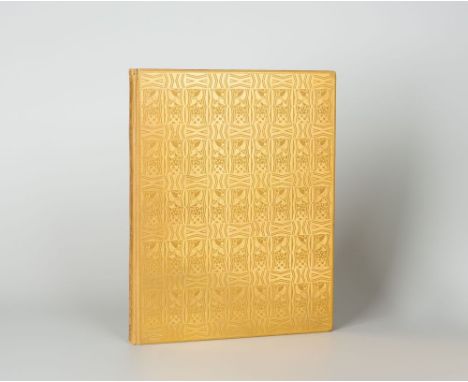 Josef Hoffmann. - Grillparzer, Franz: Der arme Spielmann. Wien: K. K. Hof- und Staatsdruckerei Wien 1914. 26,5 x 19,5 cm. Buc
