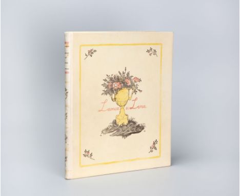 Karl Walser. - Büchner, Georg: Leonce und Lena. Ein Lustspiel. Berlin: Cassirer 1910. 30,3 x 25,3 cm. Mit lithogr. Titelvign.