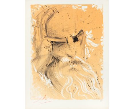 SALVADOR DALI 1904 - 1989 MEISSONIER 1967 Farblithographie auf BFK Rives. Signiert. Ex. 6/300. Ca. 56 x 42,5 cm (65 x 50 cm).