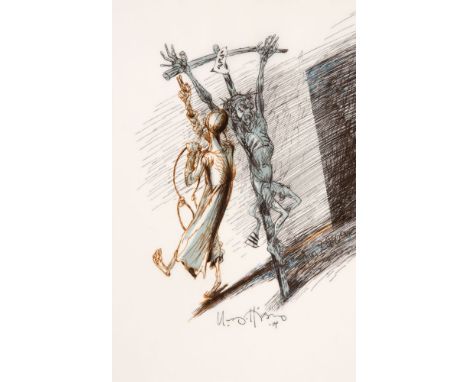Karl-Georg Hirsch. - Jens, Walter: Ich ein Jud. Verteidigungsrede des Judas Ischarioth. Buchgestaltung von Gert Wunderlich. R