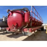 2000 Pioneer 130 bbl vacuum trailer VIN: 1P9TA4327Y1260180 Color: Red 130 B
