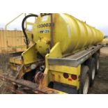 2010 TROXELL 130BBL Vacuum Trailer Tri VIN: 1T9TA4337A1867294 1330036 Locat
