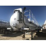 2011 Dragon 150BBL Vacuum tank VIN: 1UNST4229BL088939 Color: Aluminum Vacuu