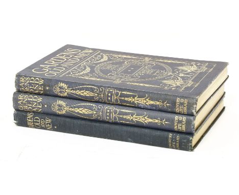 Leyland, John and H. Avray Tipping (Ed.): Gardens Old and New. 3 Volumes. All published by Country Life,  volume one 4th. edn