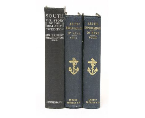 1- SHACKLETON (ERNEST HENRY): South, The Story of Shackleton's Last Expedition 1914-1917. London: William Heinemann, 1919. Fi