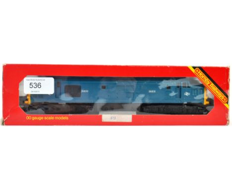 HORNBY; Original vintage Hornby 00 Gauge R751 railway trainset locomotive - D6830 Inter City 125. Within the original box. 