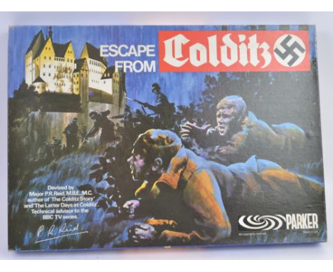 COLDITZ; An original vintage Parker Brothers ' Colditz ' board game - appears to be 100% complete, within the original box. P