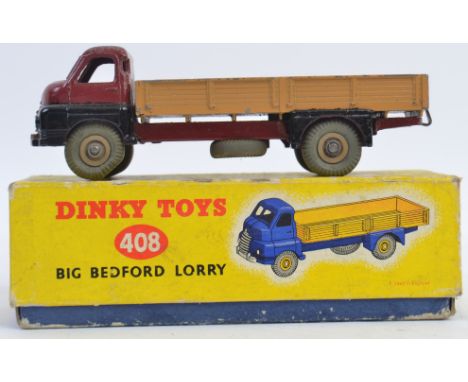 DINKY; Original vintage Dinky Toys diecast model 408 Big Bedford Lorry - within the original box. 