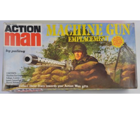ACTION MAN; An original vintage Action Man Machine Gun set, within the original box. By Palitoy.