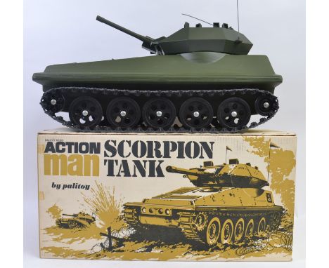 ACTION MAN; An original vintage Action Man Scorpion Tank by Palitoy, within a good original box. 