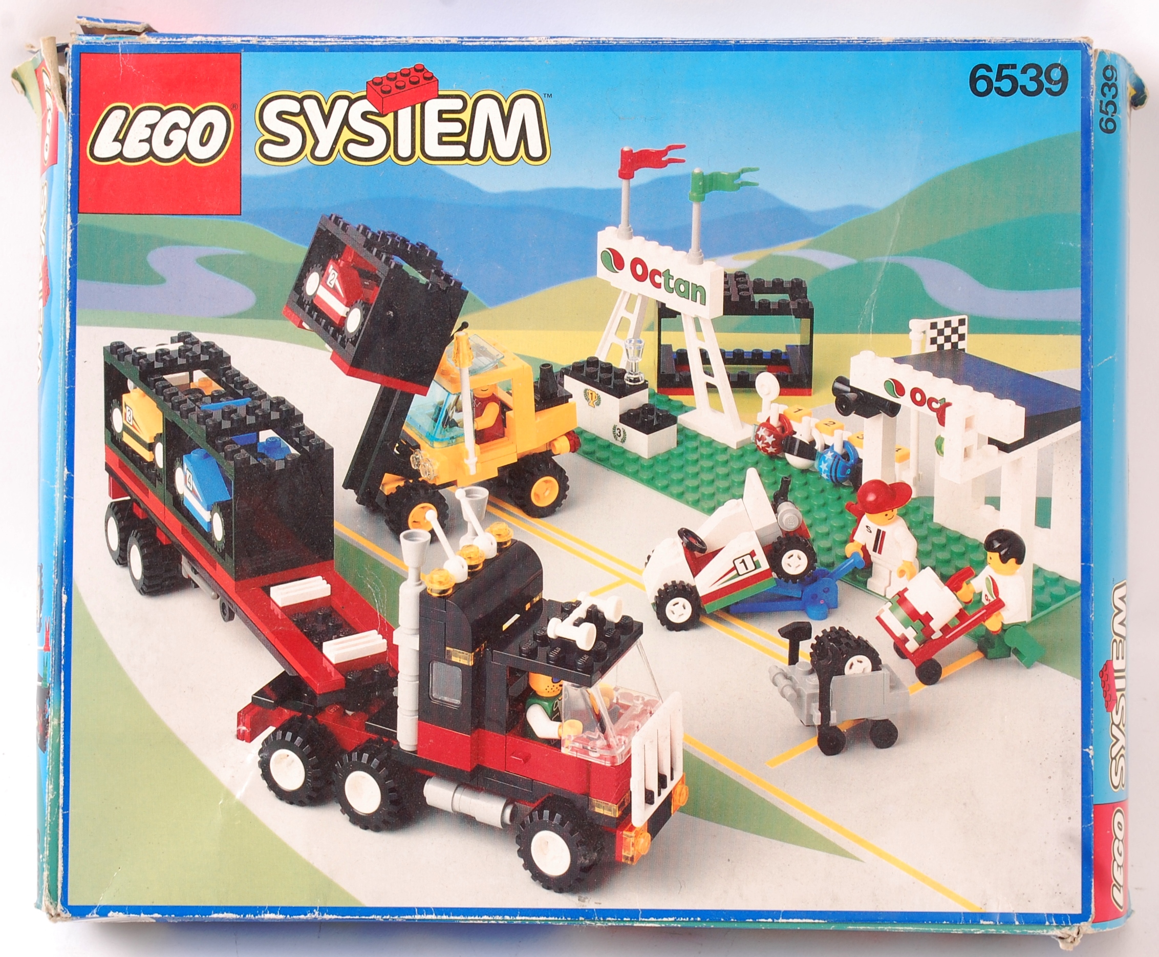 LEGO; Original Lego System 6539 Octan Garage. Within the original box ...