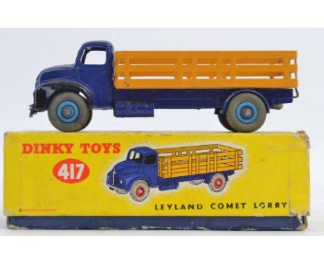 DINKY; Original vintage Dinky Toys 417 Leyland Comet Lorry - within the original yellow box. 