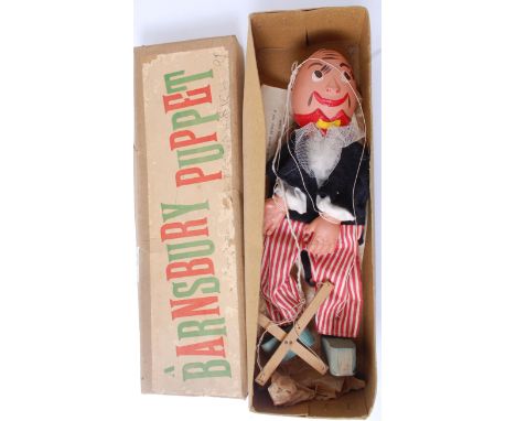 PUPPET; An original vintage Barnsbury Puppet ' Humpty Dumpty ' from the Nursery Rhyme series, complete within the original bo