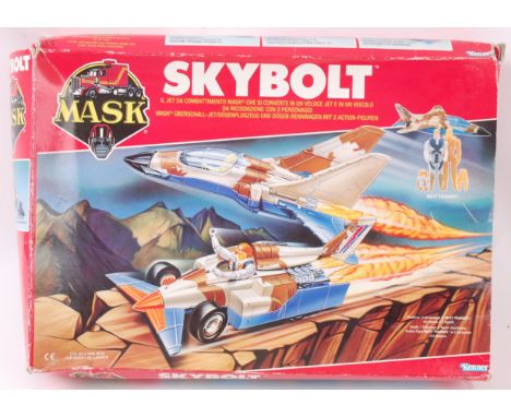 MASK; An original vintage retro Kenner MASK ' Skybolt ' action playset vehicle, within the original box. 