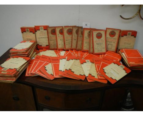 A collection of approximately 100 Ordnance Survey maps all periods and and all places