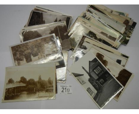 Postcards - Berkshire, topographical assortment, Streatley, Maidenhead, Cookham, Bray, Wokingham, Wargrave, Sonning etc, RP's