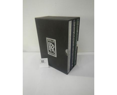 The Magic of a Name The Rolls Royce Story by Peter Pugh Volume 1-3 in slip case