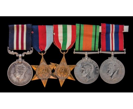 *An Escaper’s M.M. Group awarded to Flight Sergeant A.R. Cottle, 47 Squadron, R.A.F., Five: Military Medal, George VI (126563