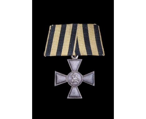 *Russia, St George Cross with Cypher of Alexander I 1839, as awarded to retired members of the Prussian Army who participated