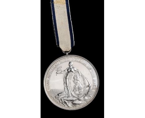 *Alexander Davison’s Medal for the Battle of the Nile, 1st August 1798, in silver (as awarded to officers below the rank of c