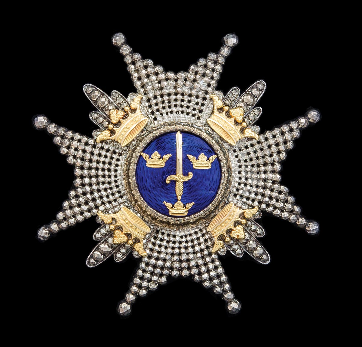 *Sweden, Order of the Sword, Grand Cross set of insignia, unmarked ...