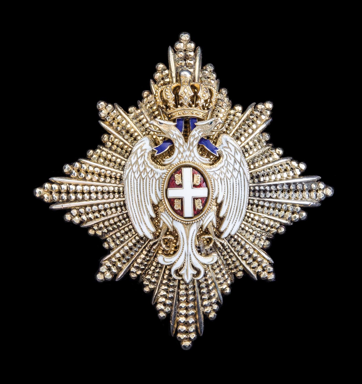 *Serbia, Order of the White Eagle, type 2 (1903-41), Grand Cross set of ...