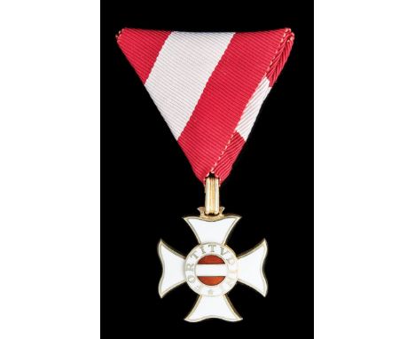 *Austria, Copy: Order of Maria Theresa, copy of a Knight’s breast badge, in silver-gilt and enamels, width 31mm, extremely fi