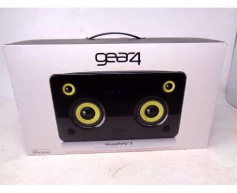 A Gear4 House Party 5 ipod speaker / docking station