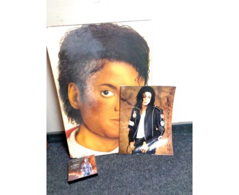 Michael Jackson Dangerous tour 1992/93 15x12 inch souvenir programme, History double cd (1st issue 1995), includes racial slu