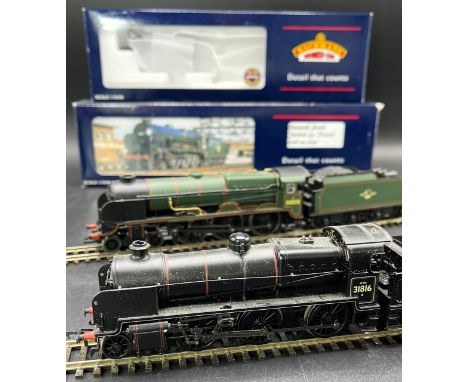 Two boxed Bachmann Branch-line OO gauge Steam Locomotives, Tested Runners (1400g) Bachmann Branchline 32-151A Class N 2-6-0 3