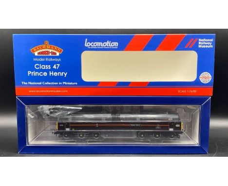 Bachmann Branchline 32-815NRM Class 47 47799 'Prince Henry' in EWS Royal Claret - NRM Special Edition, Not Tested as appears 