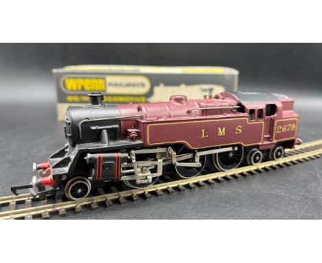 A Wrenn Railways 2-6-4 Tank Locomotive (W2219). RN 2679 LMS. Tested Non-Runner (600g)In maroon lined liveryBoxed with a packi