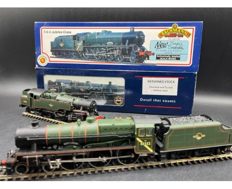 Two OO gauge Boxed Bachmann Steam Locomotives, Tested Runners (1200g) Bachmann 31-151 Class 5XP Jubilee 4-6-0 #45552 'Silver 