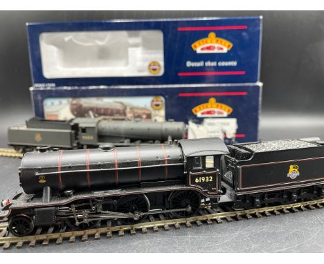 Two OO gauge Boxed Bachmann Steam Locomotives, Tested Runners (1200g) Bachmann 32-276 Class K3 2-6-0 #61932 in BR lined black