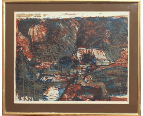 Hubert Kim Kempshall (British, b.1934)
'Cumbrian landscape'
colour lithograph, signed, titled and numbered 5/10 to lower marg