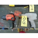 LOT OF PNEUMATIC IMPACT WRENCHES (3), assorted