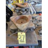 LOT OF HD STEEL DOLLIES (7), 3-wheel