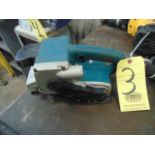BELT SANDER, MAKITA MDL. 9903, 3" x 21"