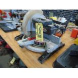 COMPOUND MITER SAW, DELTA MDL. 36-235, 12"