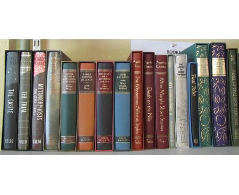 A collection of Folio Society books all with slip cases (33) 