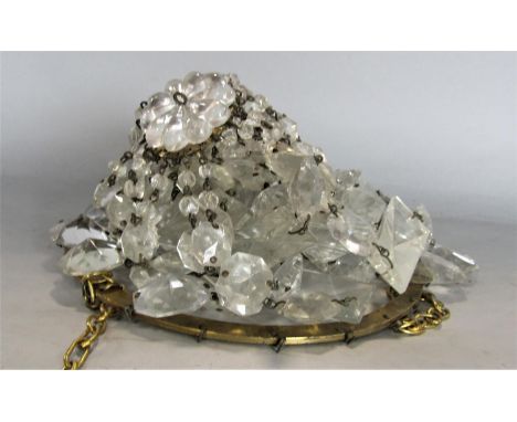 A prismatic drop ceiling light 