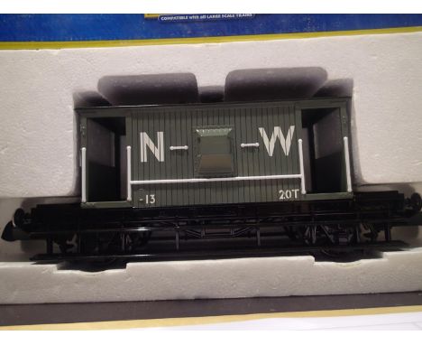G scale Bachmann Thomas &amp; Friends, 98008, brake van, excellent condition, wear to box. UK P&amp;P Group 2 (£20+VAT for th