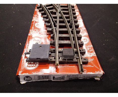 G scale L.G.B 12100, left hand radius 1 curves point, good condition, requires cleaning, box is fair. UK P&amp;P Group 2 (£20