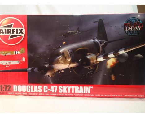 Airfix 1/72 scale kit of Douglas C-47, Skytrain, sealed, new. UK P&amp;P Group 1 (£16+VAT for the first lot and £2+VAT for su