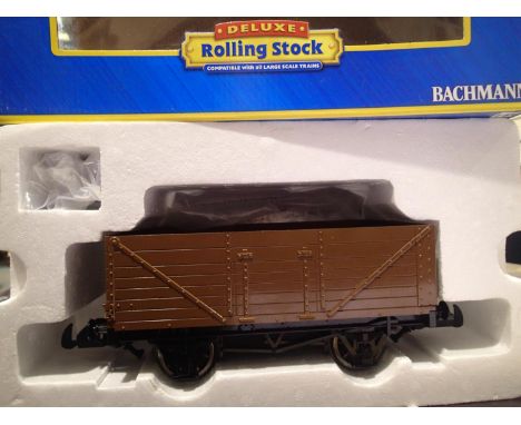 G scale Bachmann Thomas &amp; Friends, 98006, cargo car, excellent condition, box with wear. UK P&amp;P Group 2 (£20+VAT for 