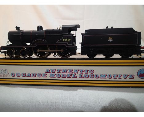 Dapol OO class 2P, 40569, black, early crest, excellent condition, box with wear, no paperwork. UK P&amp;P Group 1 (£16+VAT f