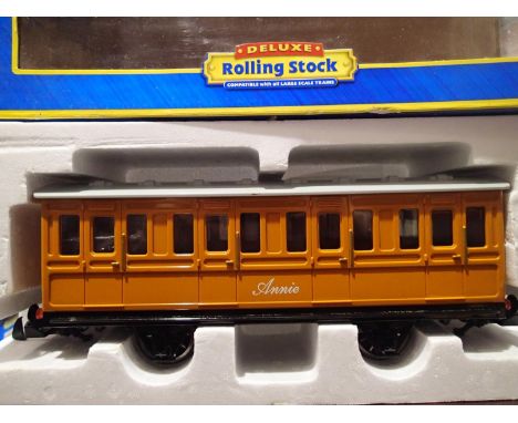 G scale Bachmann 97001, Annie coach, excellent condition, box with wear. UK P&amp;P Group 2 (£20+VAT for the first lot and £4