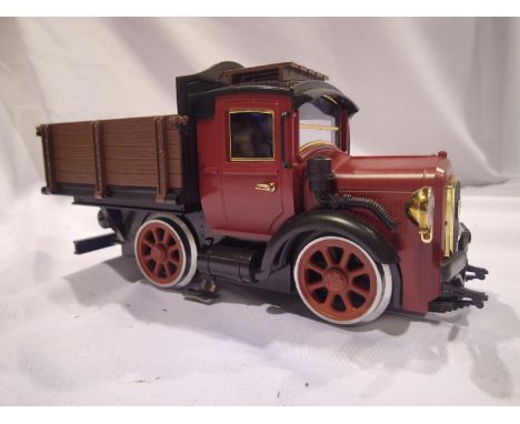 G scale L.G.B 20680 AHA rail truck with pick-up body. UK P&amp;P Group 3 (£30+VAT for the first lot and £8+VAT for subsequent
