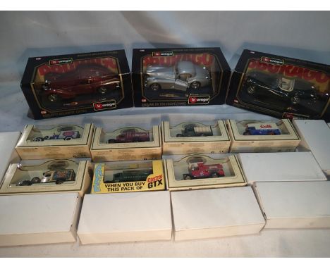 20 boxed diecast models appearing in excellent condition to include Bburago. UK P&amp;P Group 2 (£20+VAT for the first lot an