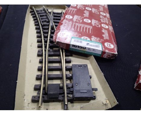 G scale L.G.B 1615, left hand point, 440mm, 22.5 degrees curve, good condition, requires cleaning, box is poor. UK P&amp;P Gr